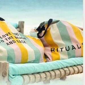 RITUALS Striped Beach Tote Bag